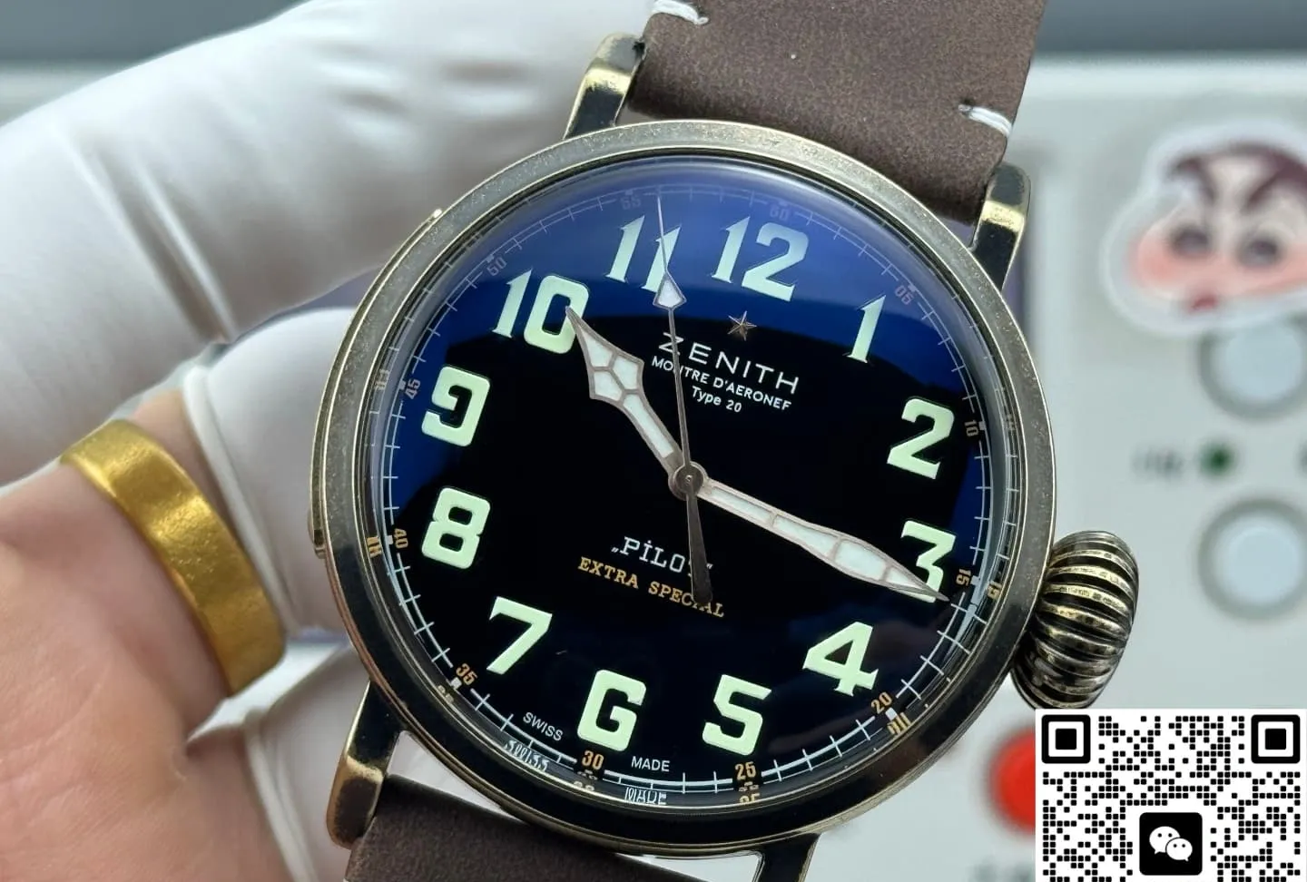 V+ Factory Zenith Pilot 29.2430.679-21.C753 1:1 Best Edition Replica Watch